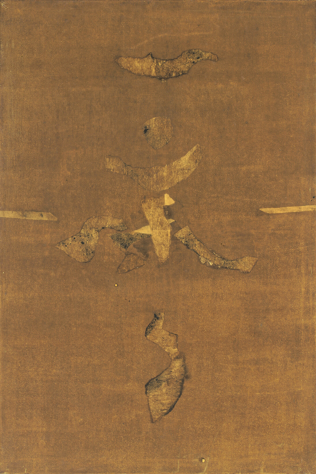V. S. Gaitonde, Untitled, 1995, Oil on canvas, 60 x 40 inches (152.4 x 101.6 cm). Courtesy Pundole Family Collection. Courtesy Khorshed and Dadiba Pundole