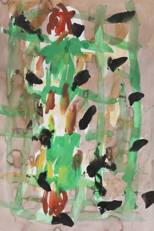 Georg Baselitz. Courtesy of Michael Werner Gallery