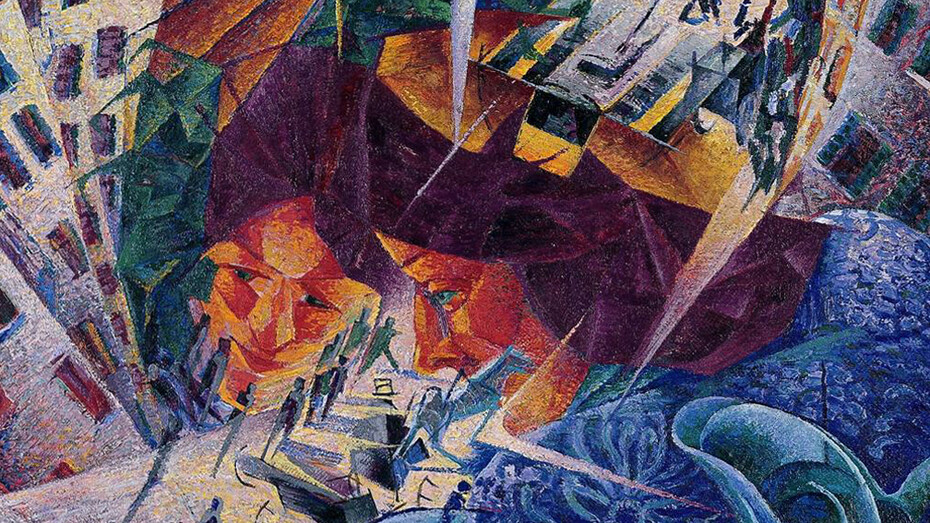 Umberto Boccioni, Visioni simultanee”