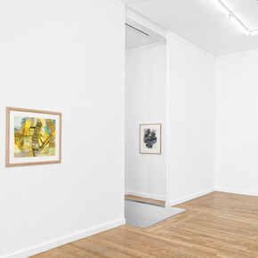 Maurice Estève, vue d'exposition. Avec l'aimable autorisation de Ceysson & Bénétière