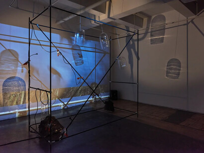 Alice Pixley Young, Still life, exhibition view. Courtesy of A.I.R. Gallery