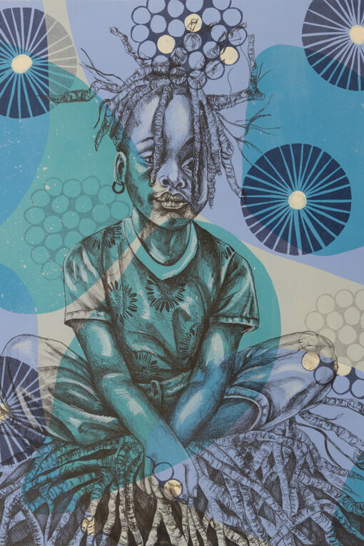 Delita Martin, The little Rootkeeper (detail), 2025. Courtesy of PAFA
