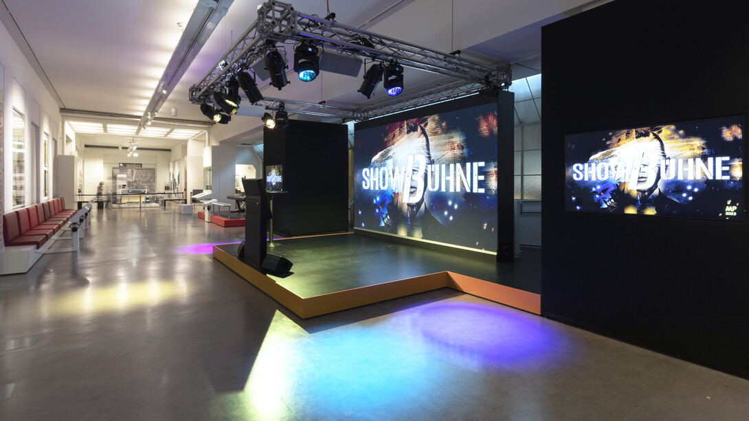 Music lounge, exhibition view. Courtesy of Technisches Museum Wien
