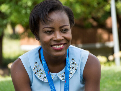 Young African leaders participating in the inaugural cohort of the YALI RLC training program