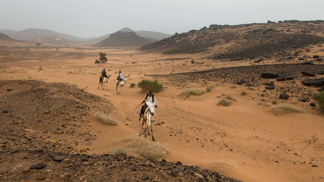 La collina della Necropoli Reale di Meroe