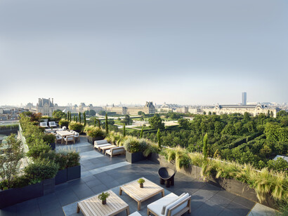 Le Meurice, Paris, Belle Etoile suite terrace