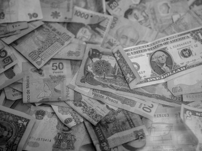 Several banknotes: profit maximization generates more and more profit but leaves more and more poor