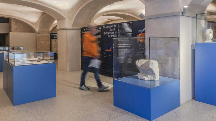 Schicksal in den sternen. Die anfänge des tierkreises, ausstellungsansicht. Mit freundlicher genehmigung des Neuen Museums