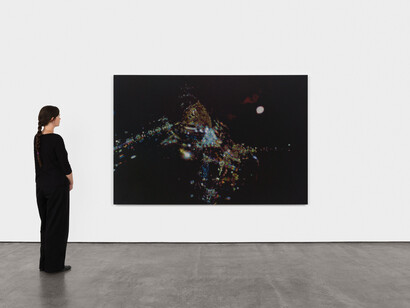 Tauba Auerbach, Zephyr, Zephyr, exhibition view. Courtesy of Paula Cooper Gallery