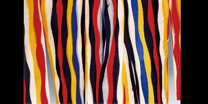 "Silken Dreams #50 heiyo-kasuri-meisen, Kiryu" 2011, collection of Arts Maebashi ©Ishiuchi Miyako