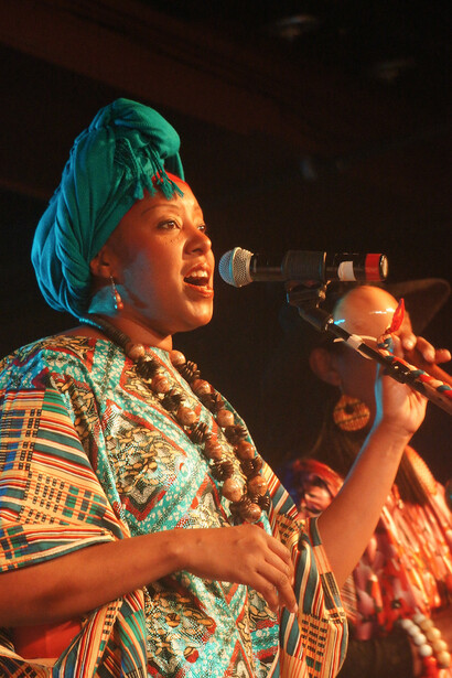 Betsayda Machado en Globalfest 2017 (foto: Catalina María Johnson)