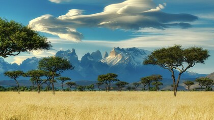 El paisaje africano recoge una inmensa diversidad estética, natural y cultural