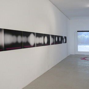 Aušra Kaziliūnaitė, The light that grows, exhibition view. Courtesy of Meno Parkas Gallery