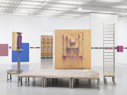 Maria Morganti, vista della mostra. Per gentile concessione della Galleria d'Arte Moderna