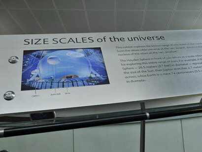 Scales of the Universe. Courtesy of American Museum of Natural History
