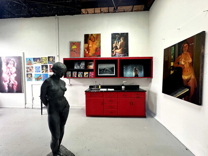 Various artists, Sex education, exhibition view. Courtesy of Ethan Cohen Gallery