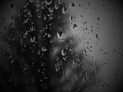 Each drop marks the subtle absurdity of life, falling without reason or answer