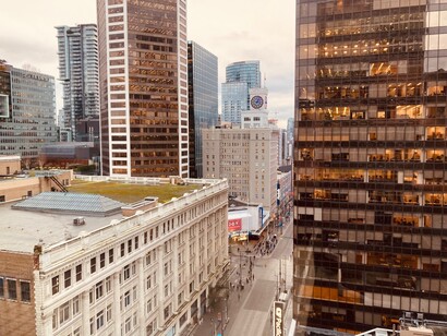 She even imagined breaking through the tempered glass of her shared office space