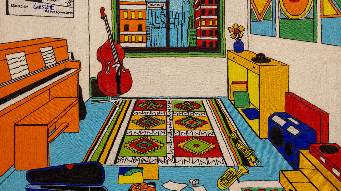 Sultan Bin Fahad, Way of living, 2023. Courtesy of Leila Heller Gallery