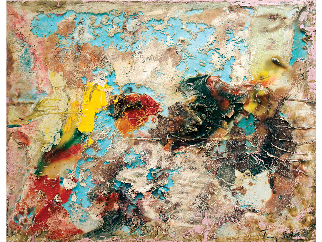 Terry Setch, Rock Pool I, 2013, Mixed Media, 61 x 79 cm, © Terry Setch, courtesy of Flowers Gallery