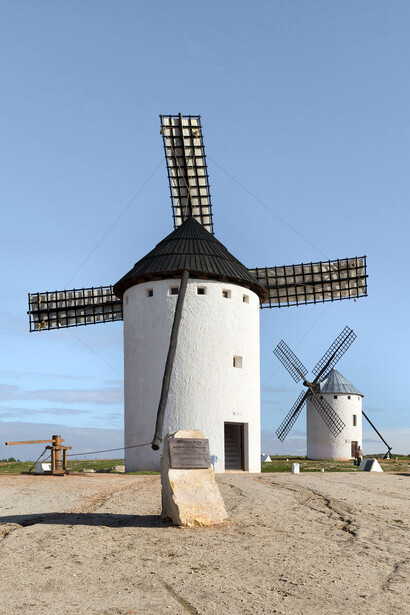Los molinos de Campo de Criptana, Ciudad Real, España