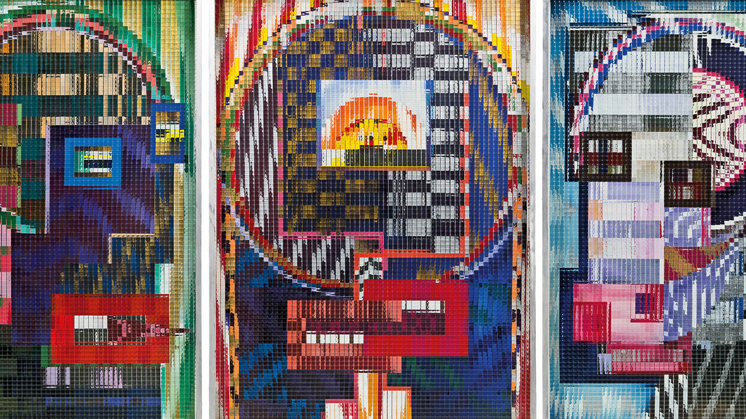 Marc Adrian, Trip-tychon (detail), 1974. Mit freundlicher genehmigung der Albertina