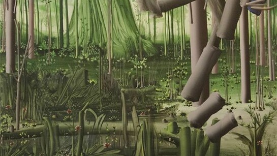 Giovanni Manunta, Pastorello, Senza Titolo, 2011, acrilico su tela, cm 100x120