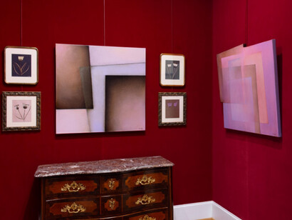 Kerry Hays, Containment, exhibition view. Courtesy of Spalding Nix Fine Art