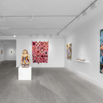 Various artists, Taste and decency, exhibition view. Courtesy of Gazelli Art House