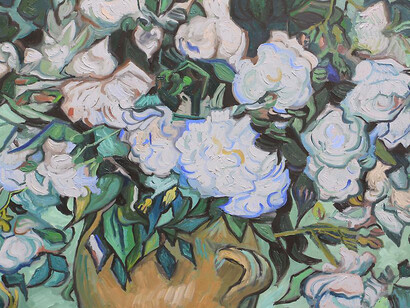 David Klamen, detail of Untitled (Van Gogh), 2014