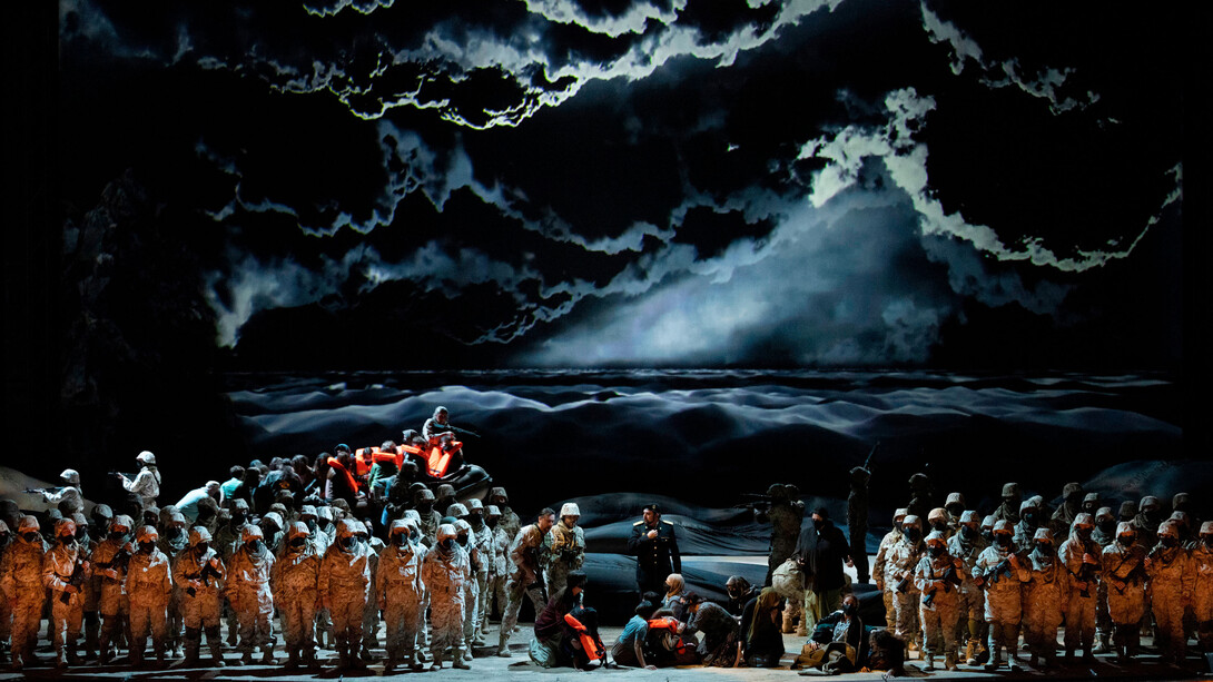 Othello, by Giuseppe Verdi, staging. Courtesy of Teatro Massimo Palermo