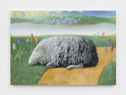 Johannes Högbom, Blint får, 2023. Courtesy of the artist and Harkawik, LA