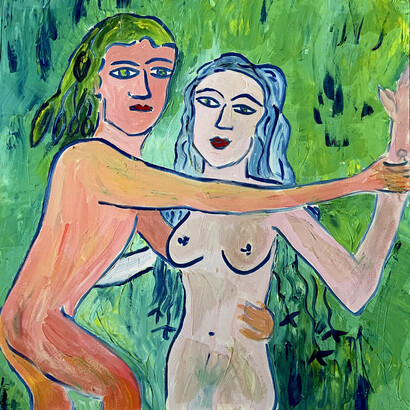 Mila Ortiz, Danza. Serie El jardín de las delicias