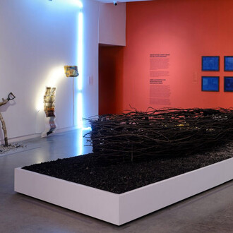 Various artists, The seventh AIM biennial. Forms of connection, exhibition view. Courtesy of the Bronx Museum