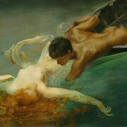 Giulio Aristide Sartorio (1860-1932), A Sereia (1893), Galleria Civica d’Arte Moderna e Contemporanea, Turim