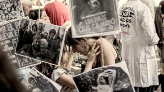 Manifestación en Buenos Aires