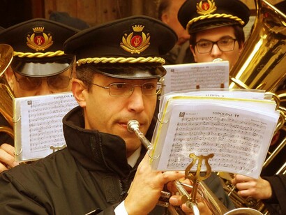 Concerto Comunale a San Giovanni Valdarno, Arezzo, Italia, nel 2019