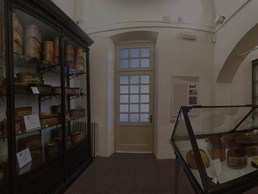 L’antica farmacia dell’ospedale, conservata nel Museo Civico