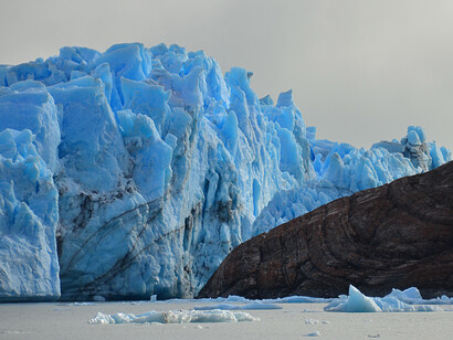 Parque nacional Los Glaciares en la Patagonia Argentina