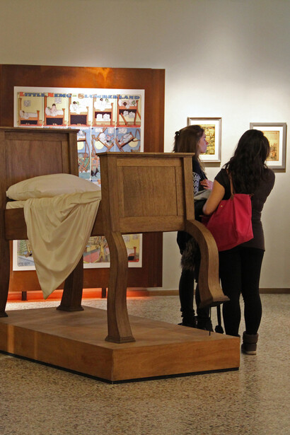 The invention of Comic Strip. Courtesy of Musée Bruxelles