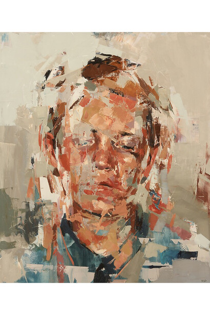 Kai Samuels-Davis, The Mediator, 24 x 20 inches