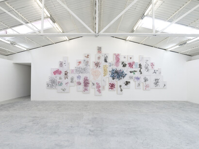 Tercerunquinto, Exhibition view. Courtesy of Proyectos Monclova