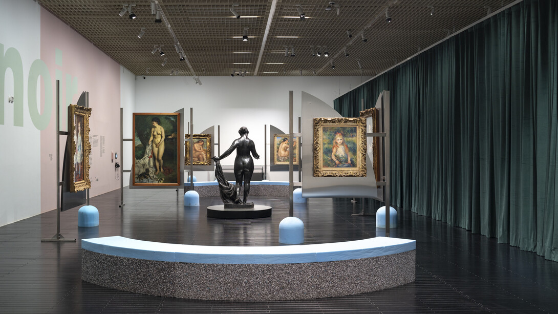Renoir, exhibition view. Courtesy of MASP