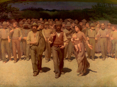 Pellizza da Volpedo. Quarto Stato
