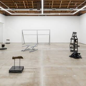 Aria Dean, Facts Worth Knowing, exhibition view. Courtesy of the artist and Château Shatto, Los Angeles