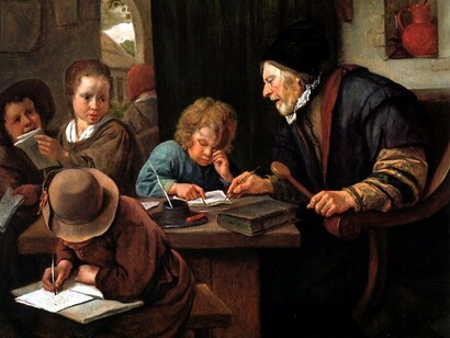 Jan Steen, Il maestro di scuola