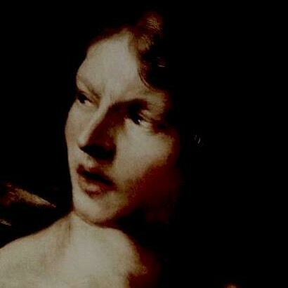 Detalle de «David con la cabeza de Goliat», de Bernini