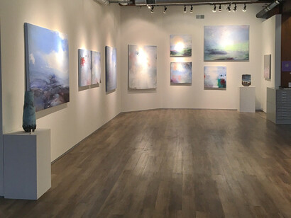 Sunil Garg, Candy Le Sueur & Sandra DeSando. Courtesy of Novado Gallery