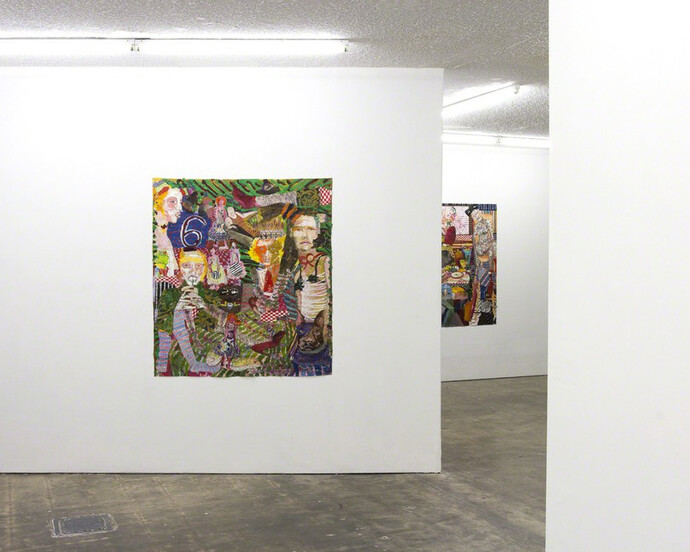 Hannah Plotke. Motel Ukiah, Exhibition view. Courtesy of Sade