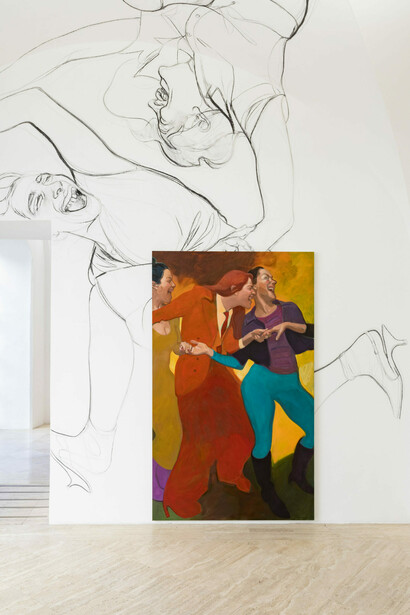 In a light breeze, exhibition view. Courtesy of Fondazione Memmo